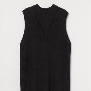 H&M Sleeveless Knit sweater vest dress (S)
